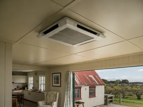 Illustration of the kind of work AirControl Hawkes Bay Ltd - Heat Pump Specialists does