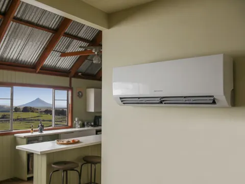 Illustration of the kind of work HeatCool Taranaki does