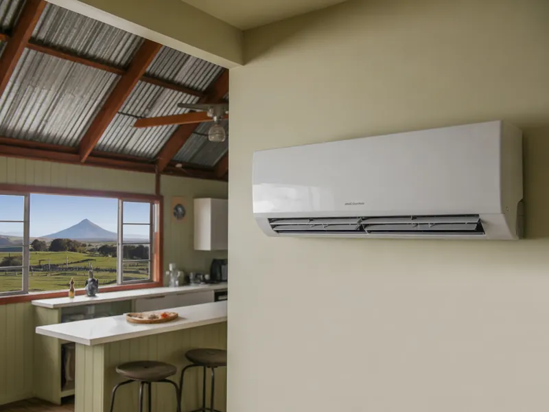 Illustration: the kind of work HeatCool Taranaki does
