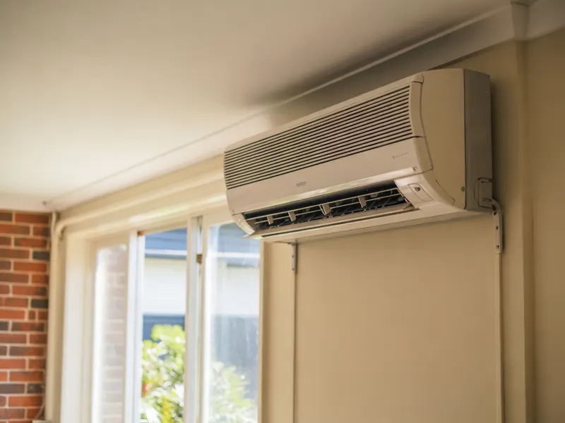 Illustration: the kind of work Napier Home Heat Pumps does