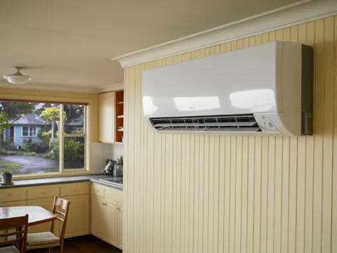 Illustration of the kind of work ThermalVolt – Heat Pumps & Air Conditioning (by Ostle Electrical) does