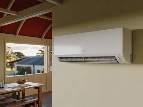 Illustration of the kind of work Windress Heat Pumps & Air-Conditioning does